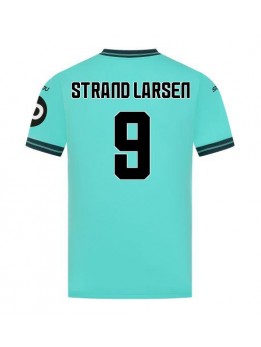 Billige Wolves Jorgen Strand Larsen #9 Bortedrakt 2025-26 Kortermet